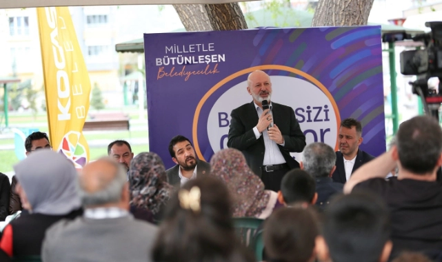 ŞEHRİN REFAHI İÇİN HER ŞEYİ YAPIYORUZ