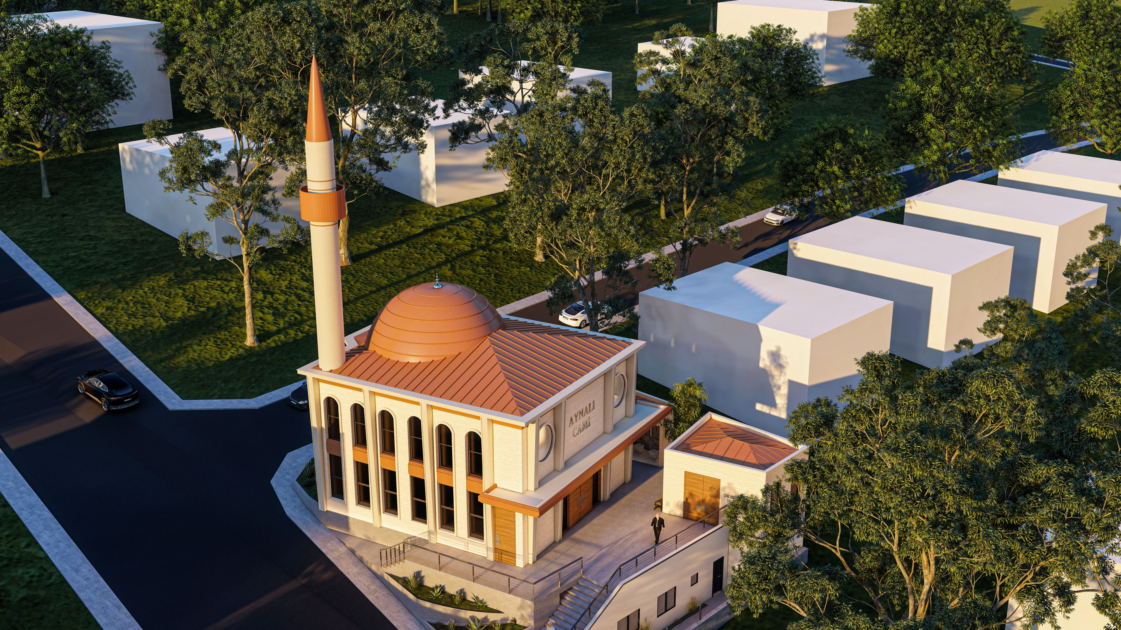 ÖMRÜNÜ TAMAMLAYAN ESKİ AYNALI CAMİ YENİDEN İNŞA EDİLİYOR