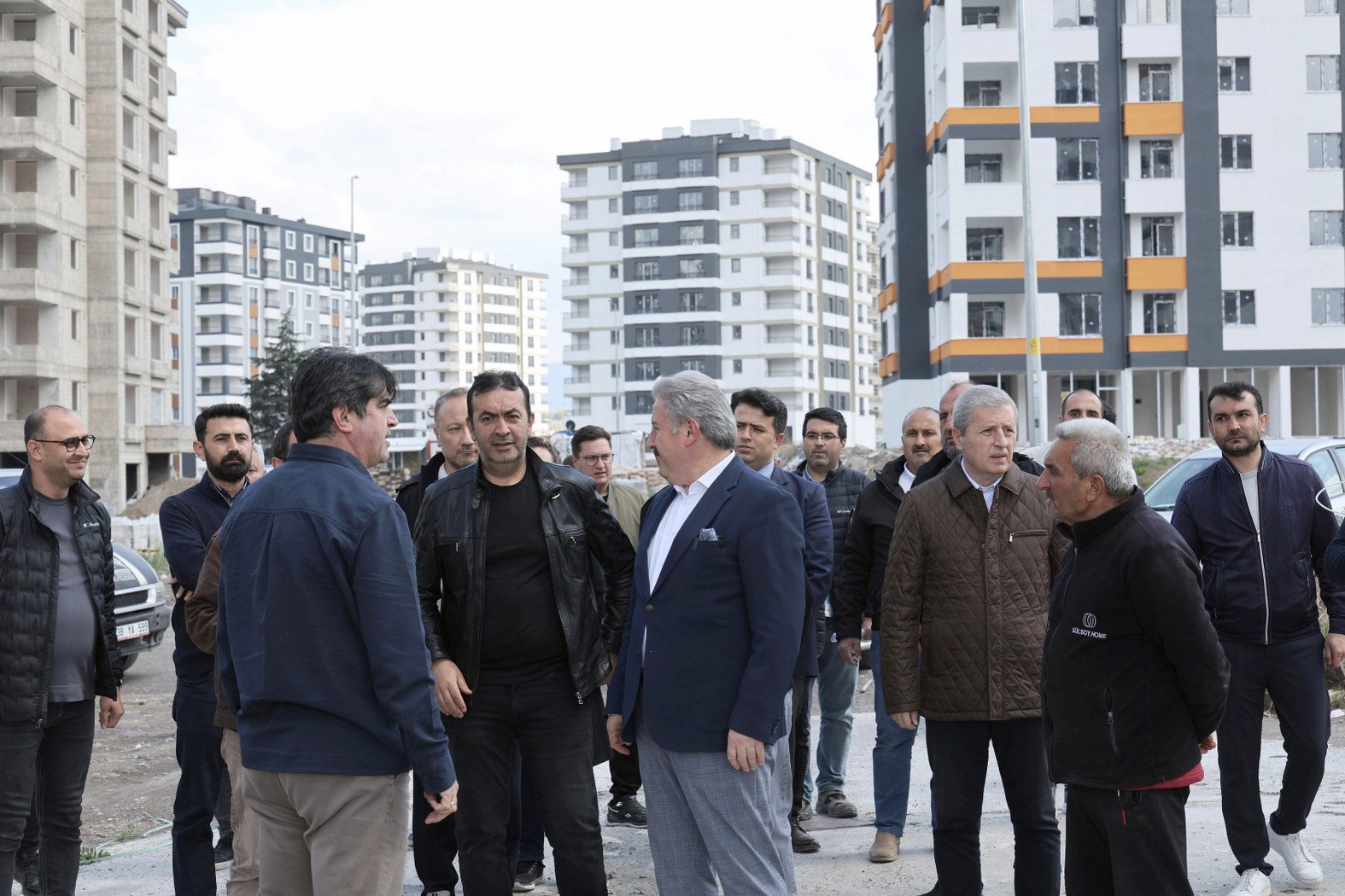 KAZIM KARABEKİR MAHALLESİ 2. ETAP KENTSEL DÖNÜŞÜM BLOKLARI TAMAMLANMA AŞAMASINDA