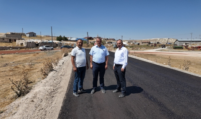  KIRSALDA 26 KİLOMETRELİK YOL KONFORLU VE GÜVENLİ HALE GETİRİLDİ