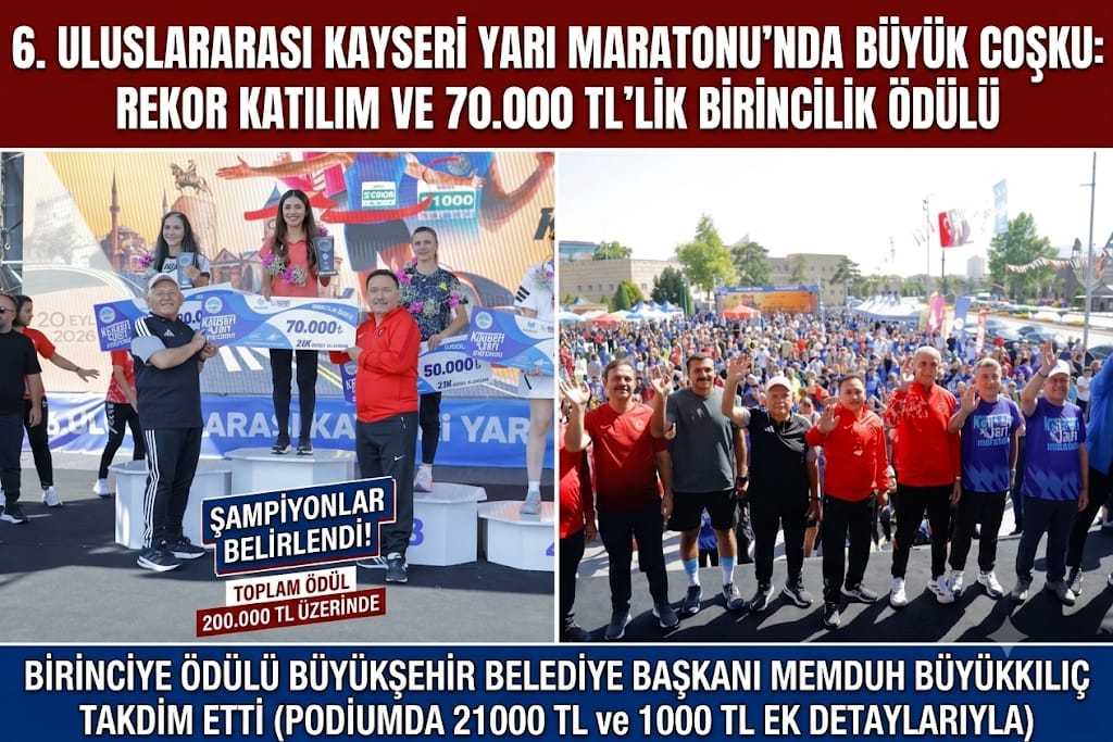 Kayseri’de 10 Bin Kişilik Spor Şöleni!