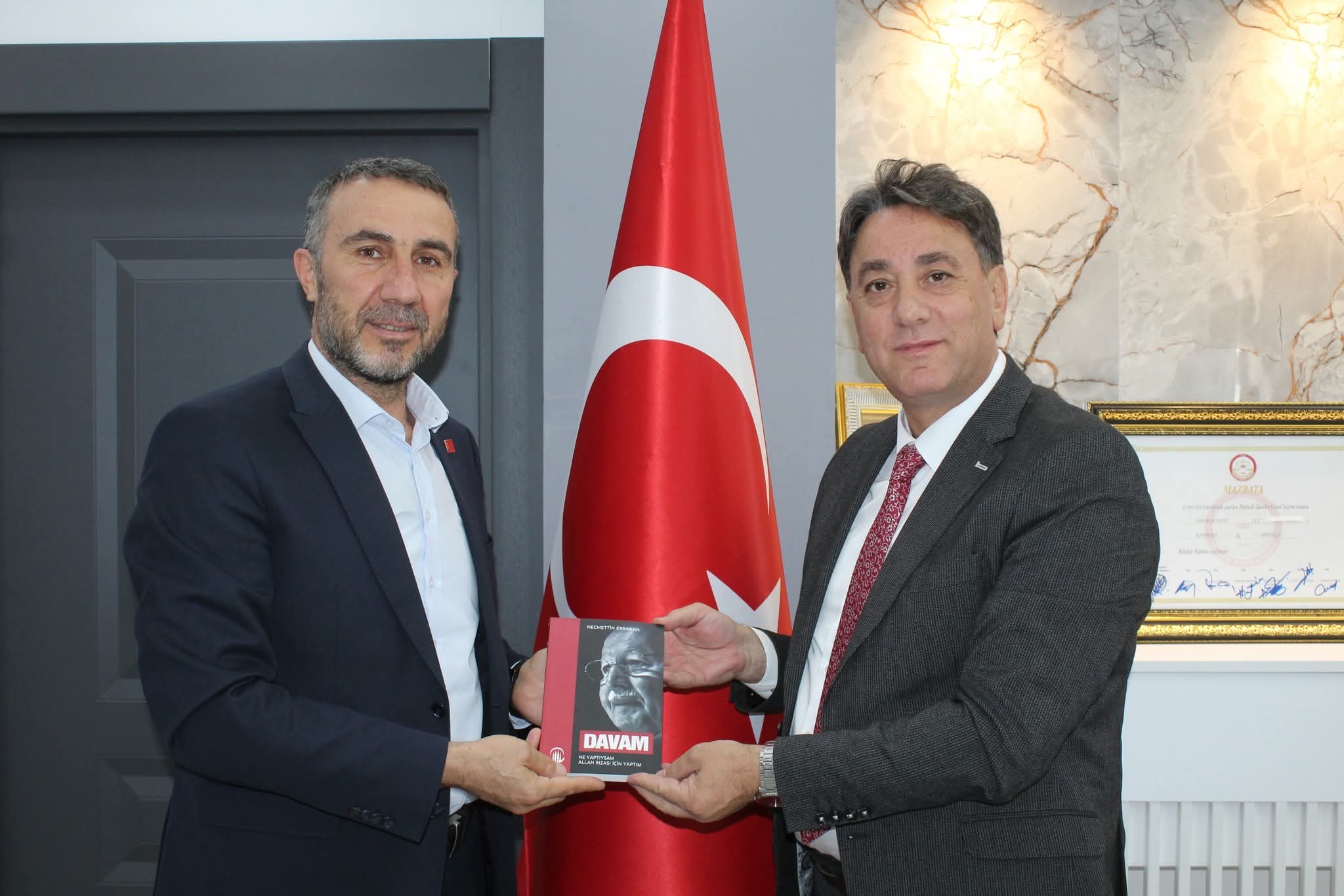 SAADET PARTİSİ’NDEN DEVELİ BELEDİYESİ’NE NEZAKET ZİYARETİ