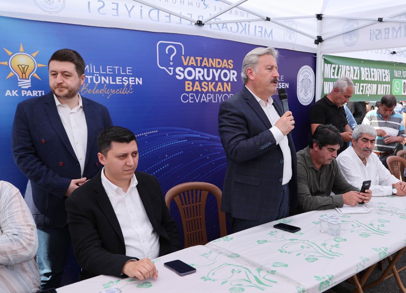 BAŞKAN PALANCIOĞLU, YENİKÖY MAHALLE SAKİNLERİNİ DİNLEDİ