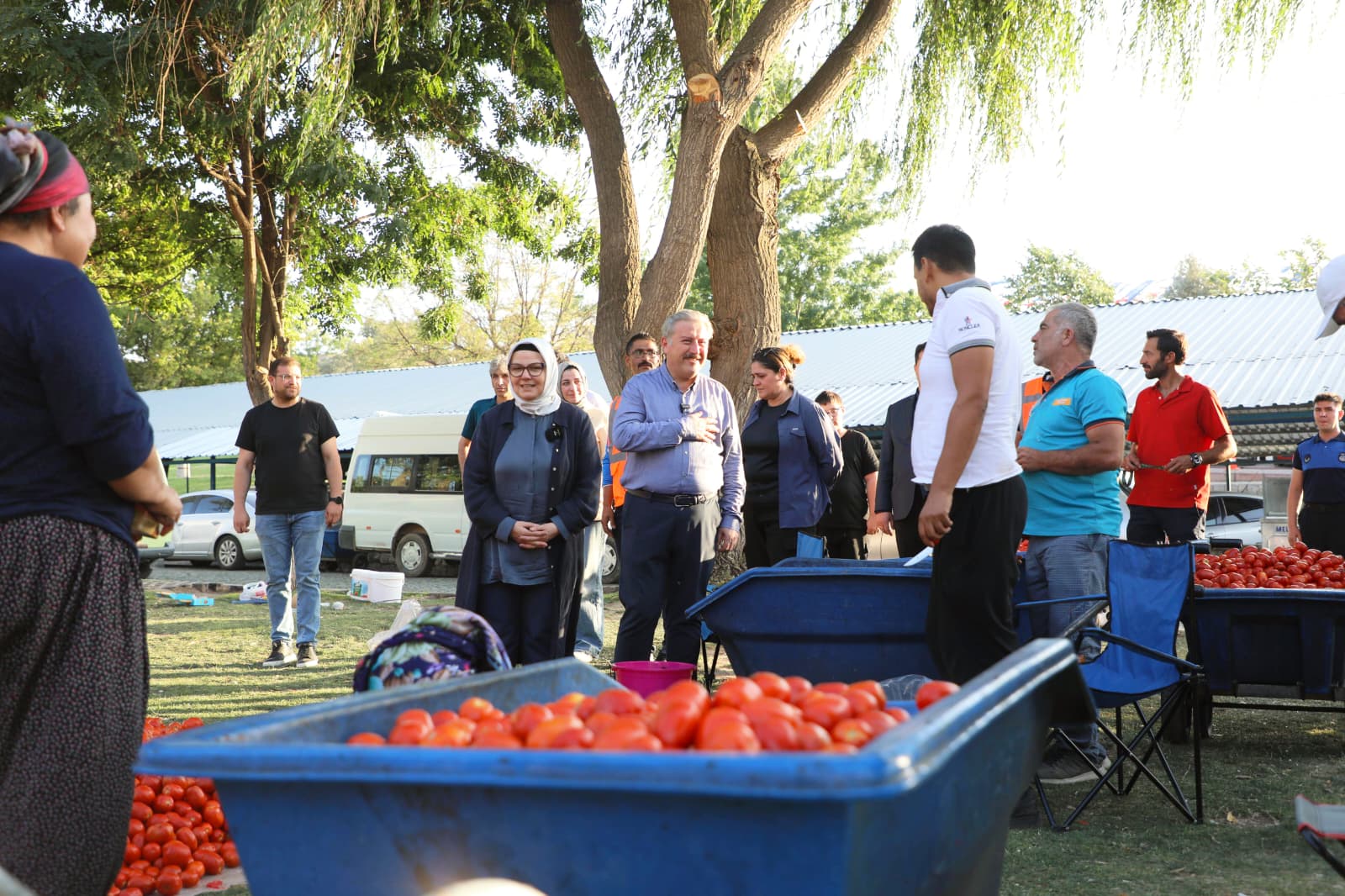 BÖHLÜER SALÇA GÜNLERİNE KATILDI