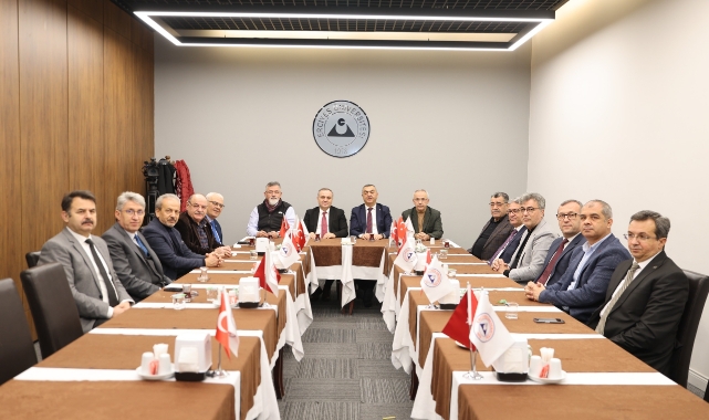 REKTÖRDEN KAYSO YÖNETİMİNE 'BİLGİLENDİRME TOPLANTISI'