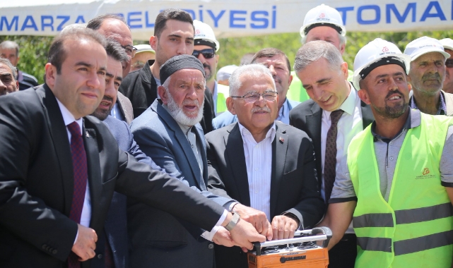 BAŞKAN TOMARZADA CAMİ AÇILIŞI YAPTI