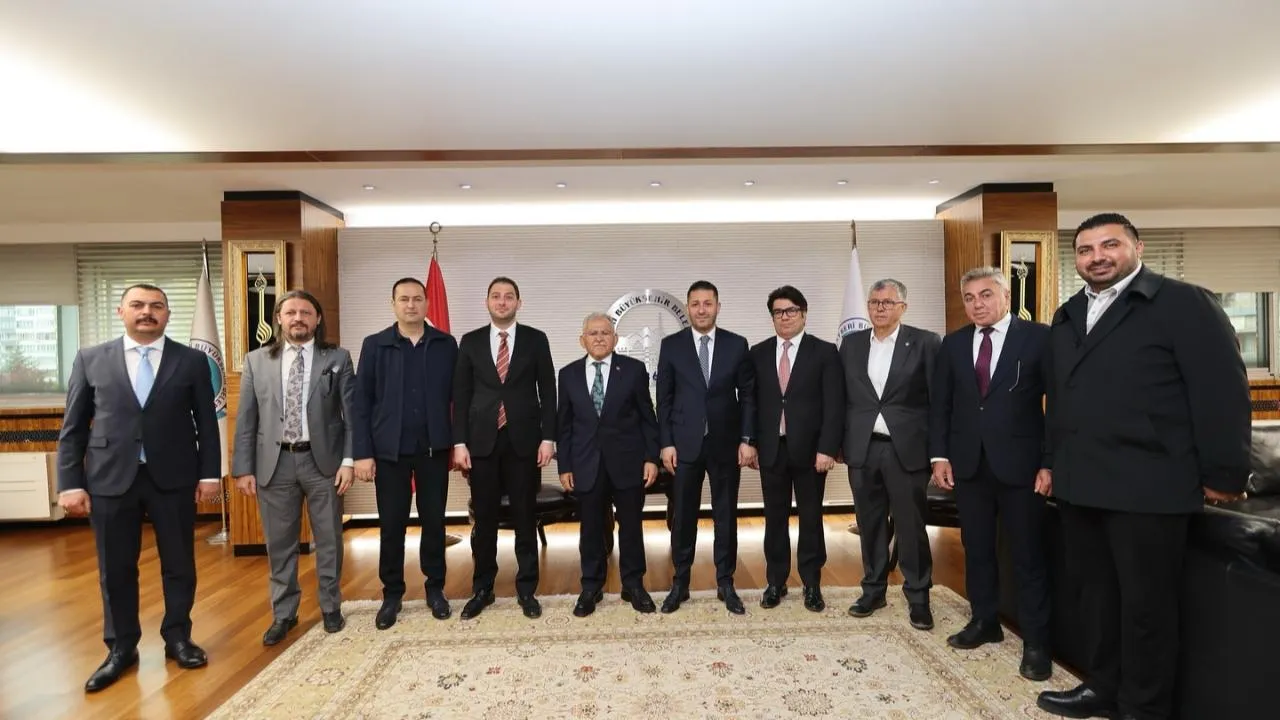 MHP KAYSERİDEN BÜYÜKŞEHİR BELEDİYESİNE ZİYARET