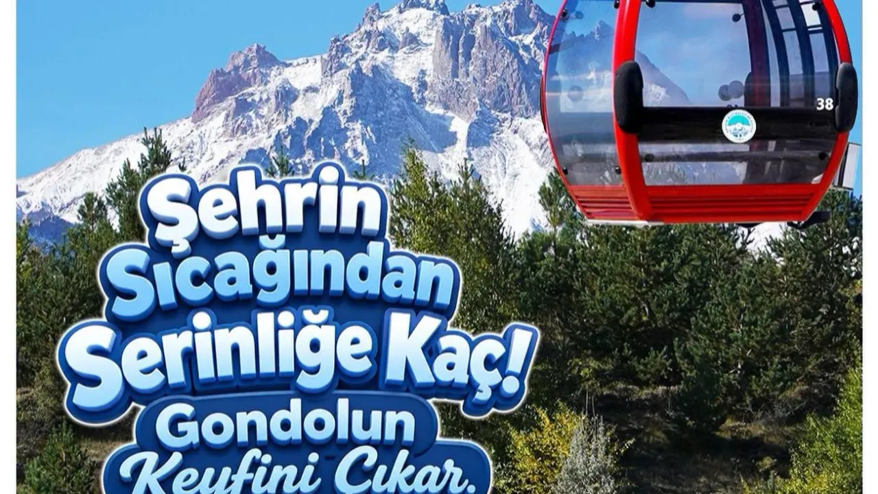 ERCİYES’TE YAZ KONFORU