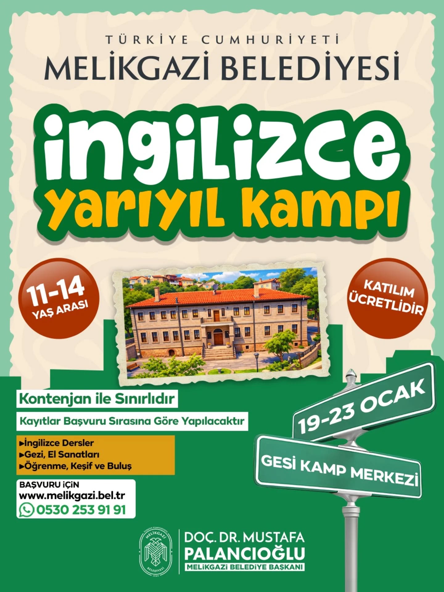 HAYDİ GENÇLER! TATİLDE HEM KAMP YAP HEM DE İNGİLİZCE ÖĞREN