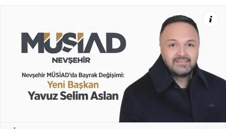 NEVŞEHIR’DE MÜSİAD‘TA GÖREV DEĞIŞiMi