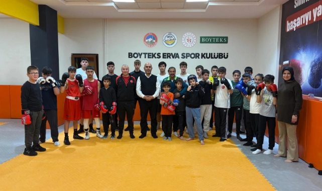 BOYTEKS ERVA SPORCULARINA DEĞERLER EĞİTİMİ VERDİ