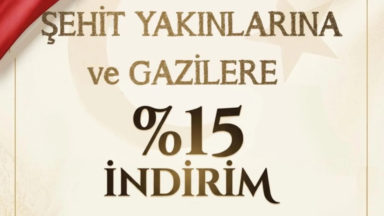  ŞEHİT YAKINLARI VE GAZİLERE KAYTUR TESİSLERİNDE YÜZDE 15 İNDİRİM