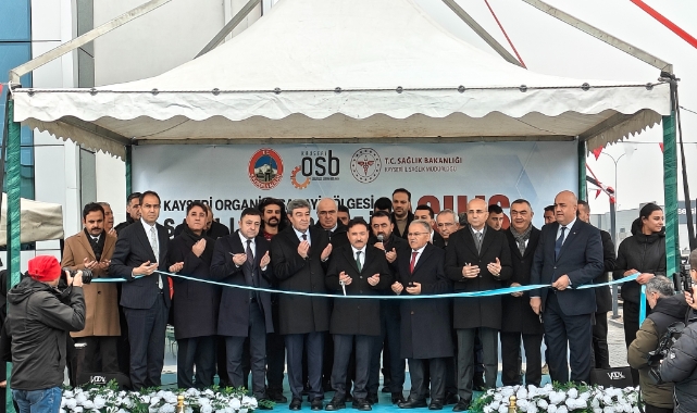 OSB SAĞLIK MERKEZİ HİZMETE AÇILDI