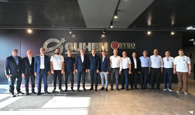 TİCARET ODASI BTSO'NUN VİZYONER PROJELERİNİ ZİYARET ETTİ