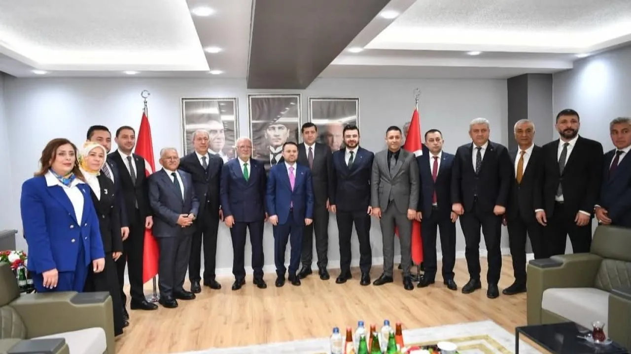 MHP KAYSERİ ADALET BAKANINI AĞIRLADI