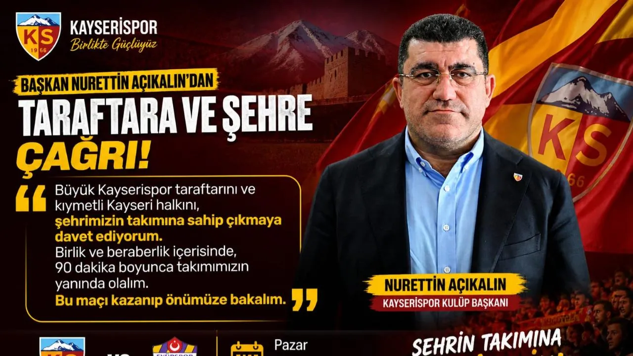 ŞEHRE VE TARAFTARA ÇAĞRI