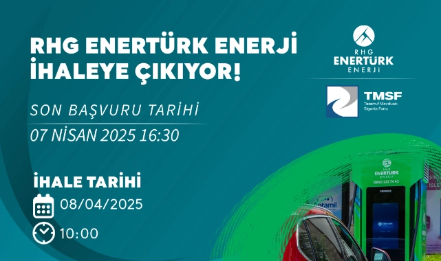 RHG ENERTÜRK ENERJİ VE MURADİYE ELEKTRİK IHALEYE ÇIKIYOR