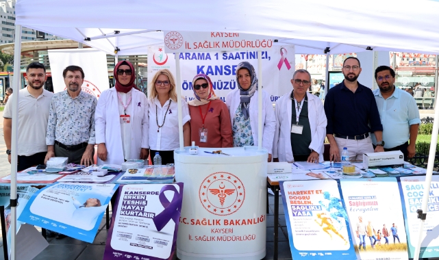KAYSERİDE HALK SAĞLIĞI ETKİNLİKLERİ