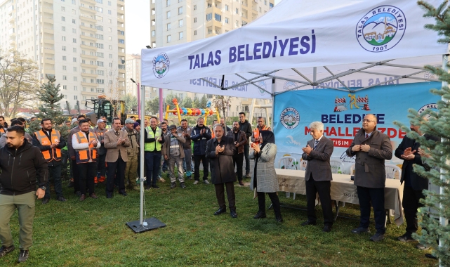 TALAS BELEDİYESİ MEVLANA MAHALLESİNDE