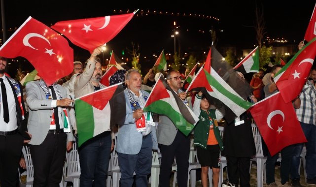 VİCDANLAR GAZZE İÇİN BURDA BULUŞTU