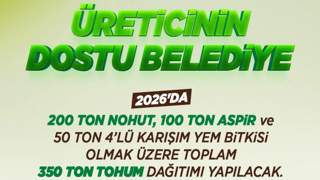 TOHUM DESTEĞİ YAPILACAK