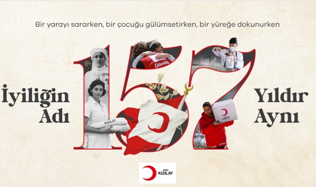 TÜRK KIZILAYININ 157. KURULUŞ YIL DÖNÜMÜ