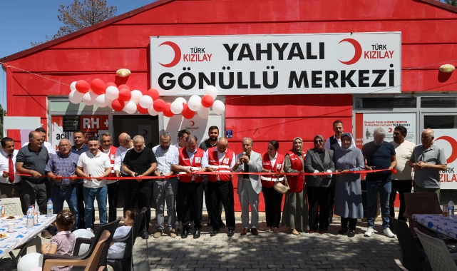 TÜRK KIZILAYI YAHYALIDA
