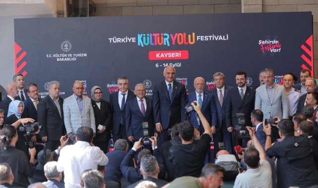 KAYSERİ KÜLTÜR YOLU FESTİVALİ TÜM COŞKUSUYLA BAŞLADI